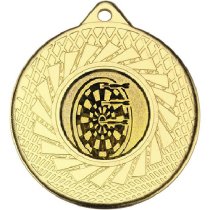 Darts Blade Medal | Gold | 50mm