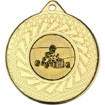 Go Kart Blade Medal | Gold | 50mm
