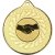 Handshake Blade Medal | Gold | 50mm - M17G.HANDSHAKE