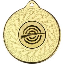 Shooting Blade Medal | Gold | 50mm