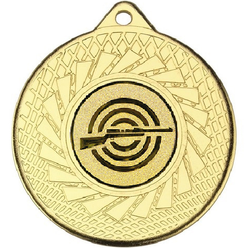 Shooting Blade Medal | Gold | 50mm