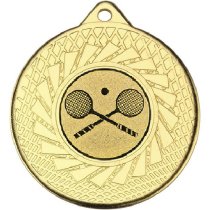 Squash Blade Medal | Gold | 50mm