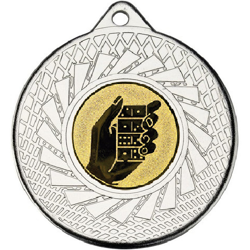 Dominos Blade Medal | Silver | 50mm