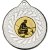 Fishing Blade Medal | Silver | 50mm - M17S.FISHING