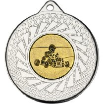 Go Kart Blade Medal | Silver | 50mm