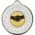 Handshake Blade Medal | Silver | 50mm - M17S.HANDSHAKE