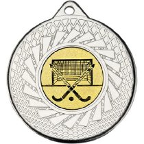 Hockey Blade Medal | Silver | 50mm