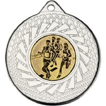 Running Blade Medal | Silver | 50mm