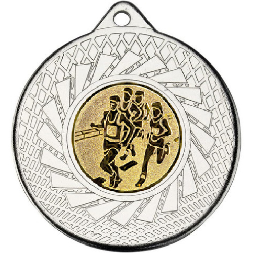 Running Blade Medal | Silver | 50mm