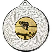 Snooker Blade Medal | Silver | 50mm