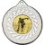 Ten Pin Blade Medal | Silver | 50mm - M17S.TENPIN