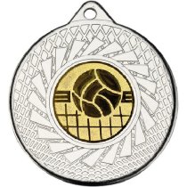 Volleyball Blade Medal | Silver | 50mm