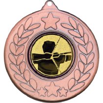 Archery Stars and Wreath Medal | Bronze | 50mm