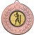 Boxing Stars and Wreath Medal | Bronze | 50mm - M18BZ.BOXING
