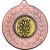 Darts Stars and Wreath Medal | Bronze | 50mm - M18BZ.DARTS