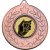 Dominos Stars and Wreath Medal | Bronze | 50mm - M18BZ.DOMINOS