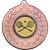 Squash Stars and Wreath Medal | Bronze | 50mm - M18BZ.SQUASH