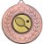 Tennis Stars and Wreath Medal | Bronze | 50mm - M18BZ.TENNIS