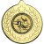 Gymnastics Stars and Wreath Medal | Gold | 50mm - M18G.GYMNASTICS