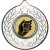 Dominos Stars and Wreath Medal | Silver | 50mm - M18S.DOMINOS