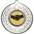 Handshake Stars and Wreath Medal | Silver | 50mm - M18S.HANDSHAKE