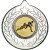 Rugby Stars and Wreath Medal | Silver | 50mm - M18S.RUGBY