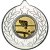 Snooker Stars and Wreath Medal | Silver | 50mm - M18S.SNOOKER
