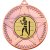 Boxing Striped Star Medal | Bronze | 50mm - M26BZ.BOXING