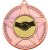 Handshake Striped Star Medal | Bronze | 50mm - M26BZ.HANDSHAKE