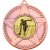 Ten Pin Striped Star Medal | Bronze | 50mm - M26BZ.TENPIN