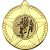 Running Striped Star Medal | Gold | 50mm - M26G.RUNNING