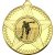 Ten Pin Striped Star Medal | Gold | 50mm - M26G.TENPIN