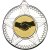 Handshake Striped Star Medal | Silver | 50mm - M26S.HANDSHAKE