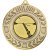 Clay Pigeon Wreath Medal | Antique Gold | 50mm - M35AG.CLAYSHOOT