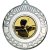 Archery Wreath Medal | Antique Silver | 50mm - M35AS.ARCHERY
