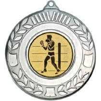 Boxing Wreath Medal | Antique Silver | 50mm