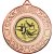 Gymnastics Wreath Medal | Bronze | 50mm - M35BZ.GYMNASTICS