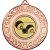 Lawn Bowls Wreath Medal | Bronze | 50mm - M35BZ.LAWNBOWL