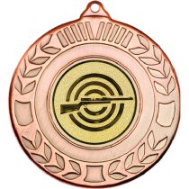 Shooting Wreath Medal | Bronze | 50mm
