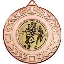 Running Wreath Medal | Bronze | 50mm
