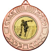 Ten Pin Wreath Medal | Bronze | 50mm
