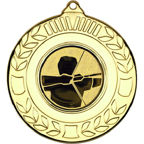 Archery Wreath Medal | Gold | 50mm