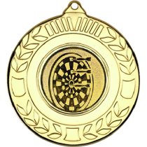 Darts Wreath Medal | Gold | 50mm