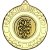 Darts Wreath Medal | Gold | 50mm - M35G.DARTS