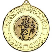 Running Wreath Medal | Gold | 50mm