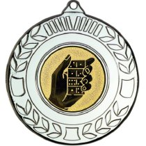 Dominos Wreath Medal | Silver | 50mm