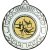 Gymnastics Wreath Medal | Silver | 50mm - M35S.GYMNASTICS