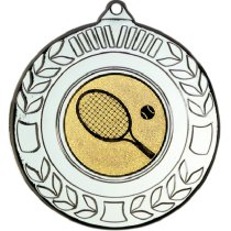 Tennis Wreath Medal | Silver | 50mm