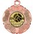 Volleyball Tudor Rose Medal | Bronze | 50mm - M519BZ.VOLLEYBALL