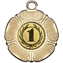 1st Place Tudor Rose Medal | Gold | 50mm